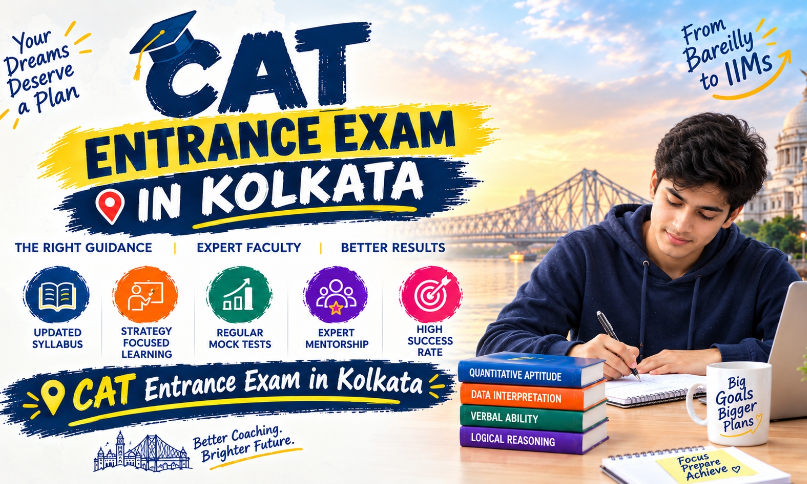 CAT Entrance Exam in Kolkata for CAT Success Tips